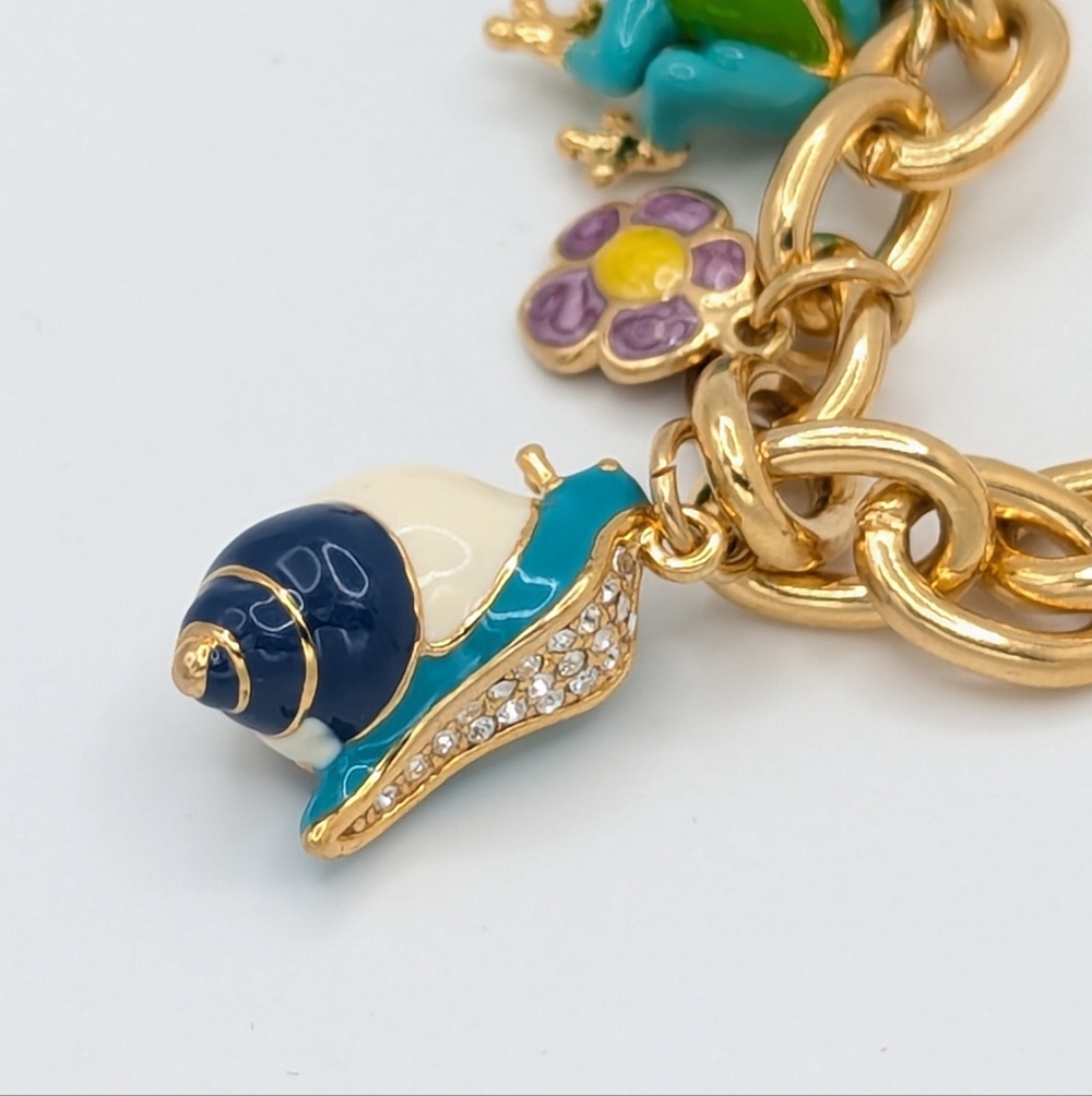Lauren G Adams Eau Charm Bracelet NEW - Picture 5 of 8